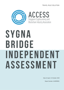 Sygna Bridge - Independent Assessment Report (Non-Members)